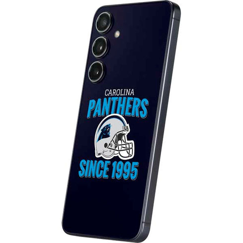NFL Carolina Panthers Helmet Galaxy S25 Plus Skin