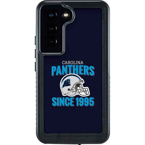 NFL Carolina Panthers Helmet Galaxy S24 Waterproof Case