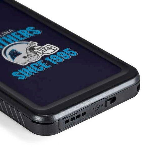 NFL Carolina Panthers Helmet Galaxy S24 Waterproof Case