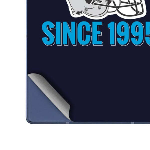 NFL Carolina Panthers Helmet Galaxy Z Fold6 Skin
