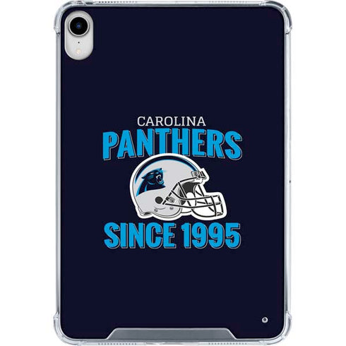 NFL Carolina Panthers Helmet iPad 11th Gen (2025) Clear Case