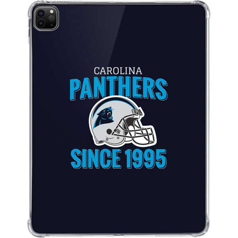 NFL Carolina Panthers Helmet iPad Pro 11in (2024) Clear Case