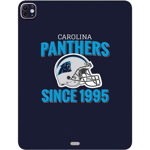 NFL Carolina Panthers Helmet iPad Pro 13in M4 (2024) Skin