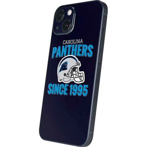 NFL Carolina Panthers Helmet iPhone Skins