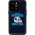 NFL Carolina Panthers Helmet iPhone 15 Pro Waterproof Case