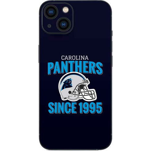 NFL Carolina Panthers Helmet iPhone 15 Skin