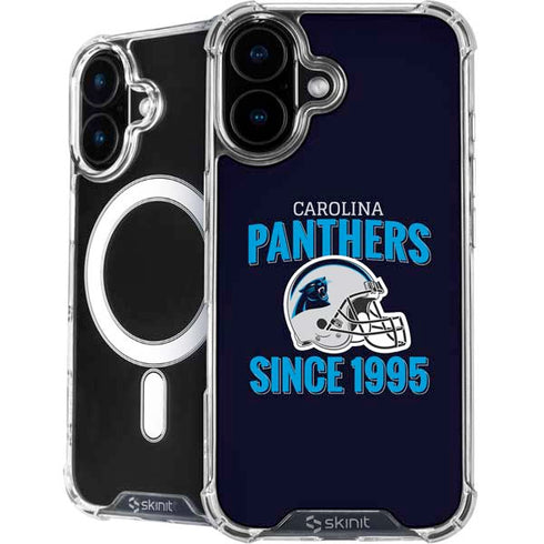 NFL Carolina Panthers Helmet iPhone 16 MagSafe Case