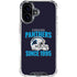 NFL Carolina Panthers Helmet iPhone 16 Plus Clear Case
