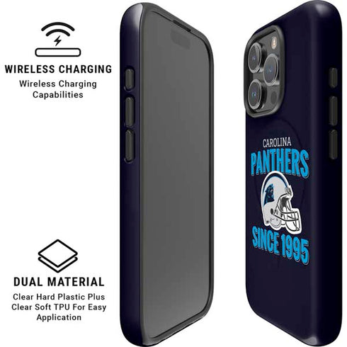 NFL Carolina Panthers Helmet iPhone 16 Pro Magsafe Impact Case