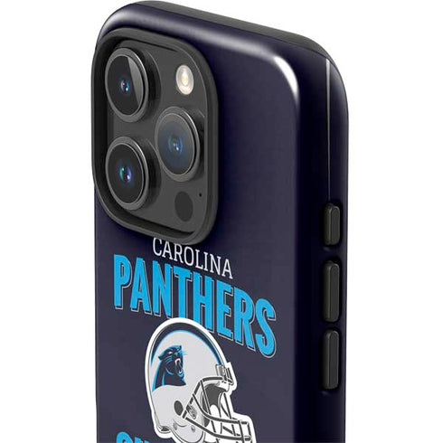 NFL Carolina Panthers Helmet iPhone 16 Pro Max Impact Case