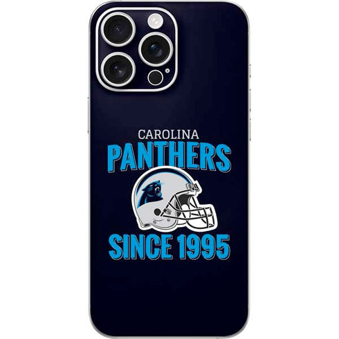 NFL Carolina Panthers Helmet iPhone 16 Pro Max Skin