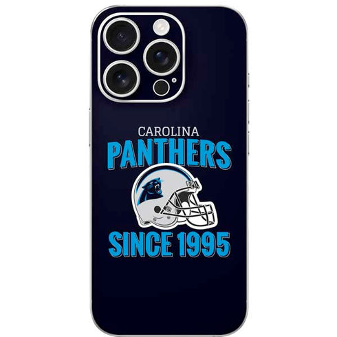 NFL Carolina Panthers Helmet iPhone 16 Pro Skin