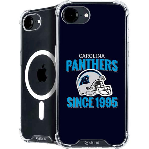 NFL Carolina Panthers Helmet iPhone 16e MagSafe Case