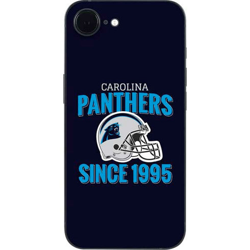 NFL Carolina Panthers Helmet iPhone 16e Skin