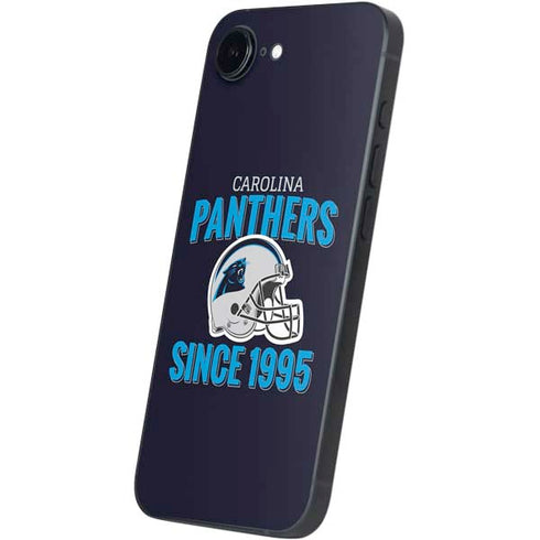 NFL Carolina Panthers Helmet iPhone 16e Skin