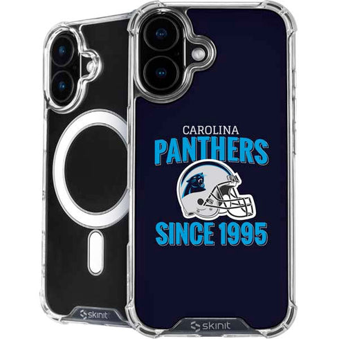 NFL Carolina Panthers Helmet iPhone 17 MagSafe Case