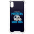 NFL Carolina Panthers Helmet iPhone XS Clear Case