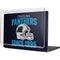 NFL Carolina Panthers Helmet MacBook Cases
