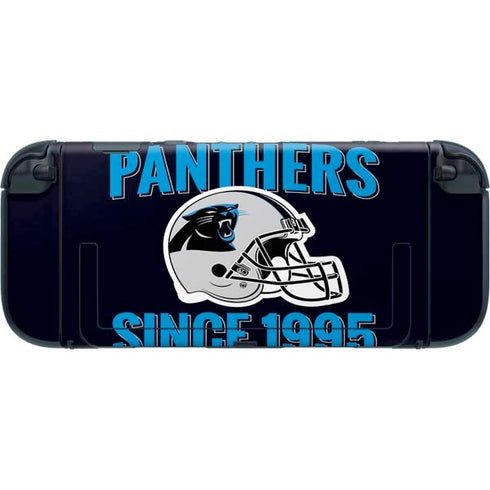 NFL Carolina Panthers Helmet Nintendo Switch 2 (2025) with Joy-Con Skin