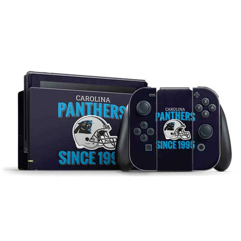 NFL Carolina Panthers Helmet Nintendo Skins
