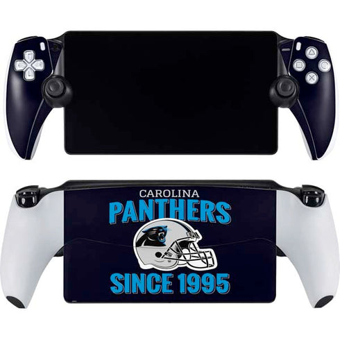NFL Carolina Panthers Helmet PlayStation Portal Remote Player Skin