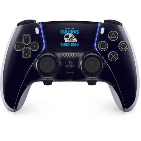 NFL Carolina Panthers Helmet PS5 DualSense Edge Pro Controller Skin