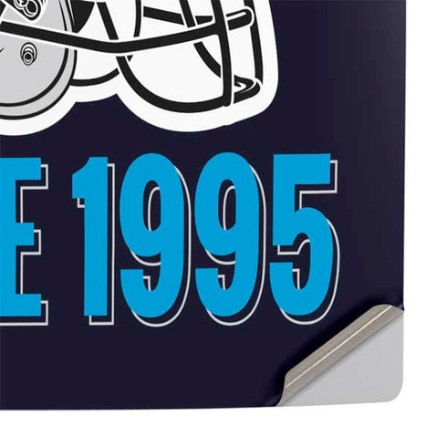 NFL Carolina Panthers Helmet PS5 Pro Console Skin