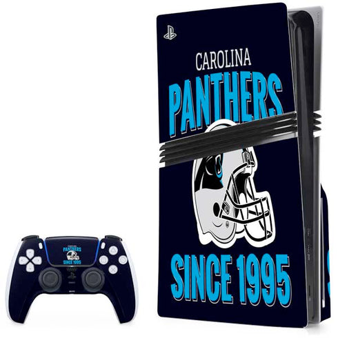 NFL Carolina Panthers Helmet PlayStation PS5 Skins