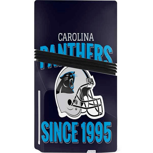NFL Carolina Panthers Helmet PS5 Pro Disk Console Skin