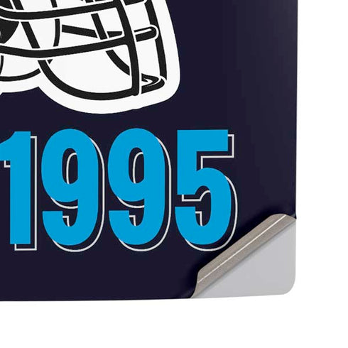NFL Carolina Panthers Helmet PS5 Pro Disk Console Skin