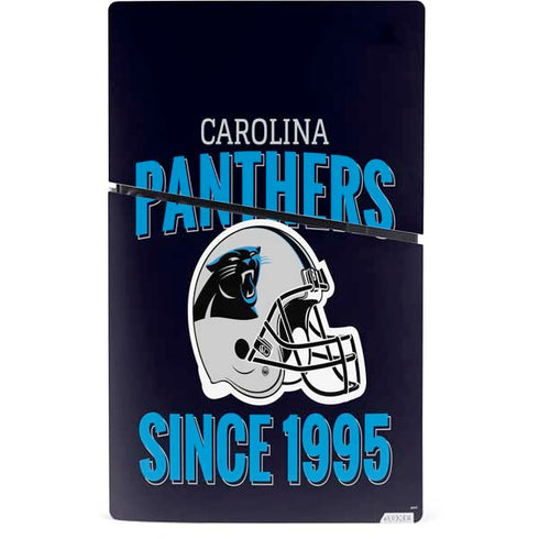 NFL Carolina Panthers Helmet PS5 Slim Digital Edition Console Skin