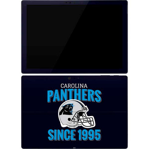 NFL Carolina Panthers Helmet Surface Pro 7 Skin