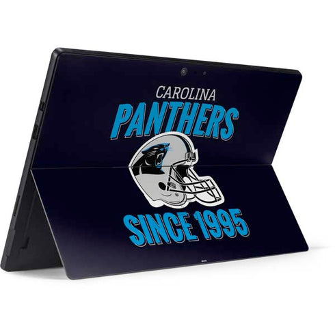 NFL Carolina Panthers Helmet Surface Pro 7 Skin