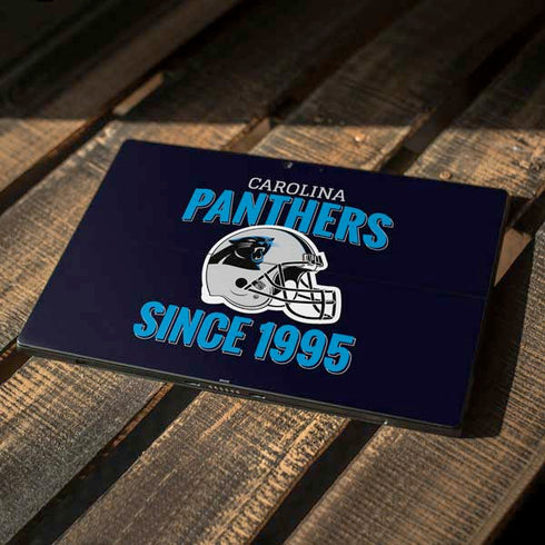NFL Carolina Panthers Helmet Surface Pro 7 Skin