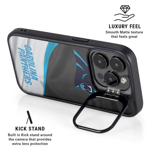 NFL Carolina Panthers iPhone 13 Pro Kickstand Case