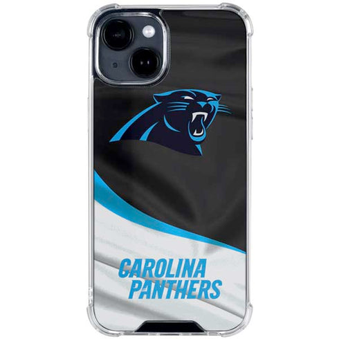 NFL Carolina Panthers iPhone 15 Clear Case