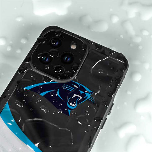 NFL Carolina Panthers iPhone 15 Pro Waterproof Case