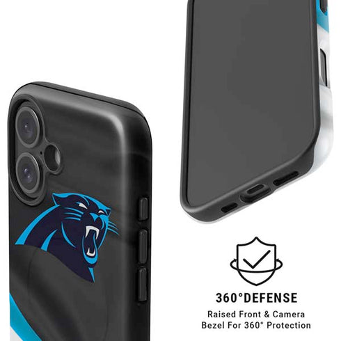 NFL Carolina Panthers iPhone 16 Magsafe Impact Case