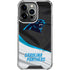 NFL Carolina Panthers iPhone 16 Pro Max Clear Case