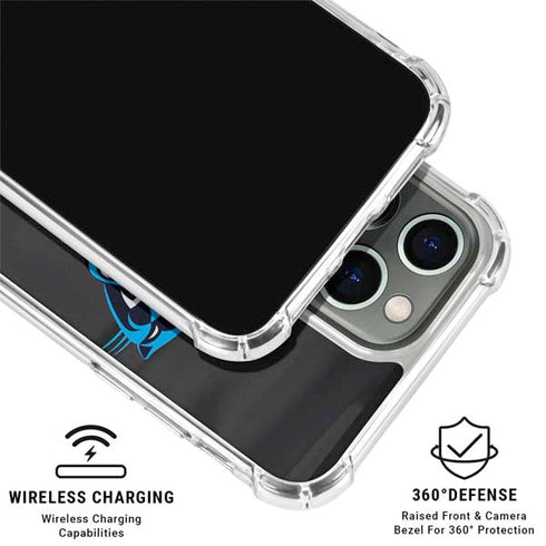 NFL Carolina Panthers iPhone 16 Pro Max Clear Case