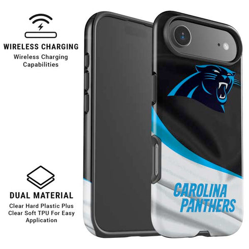 NFL Carolina Panthers iPhone 17 Air Magsafe Impact Case