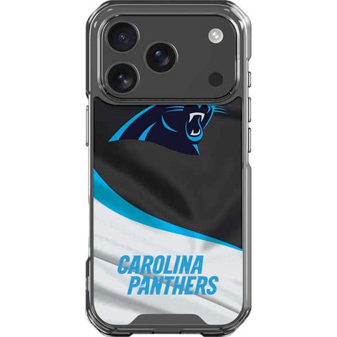 NFL Carolina Panthers iPhone 17 Pro Clear Case