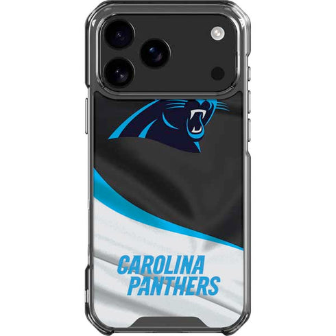 NFL Carolina Panthers iPhone 17 Pro Max Clear Case