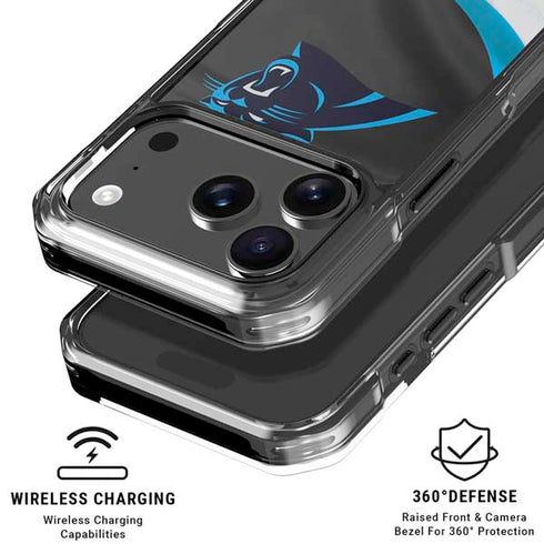 NFL Carolina Panthers iPhone 18 Pro Clear Case
