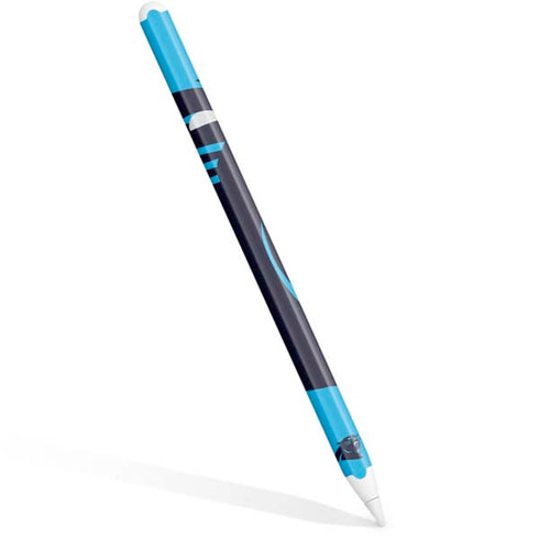 NFL Carolina Panthers Large Logo Apple Pencil (2nd Gen 2019) Skin