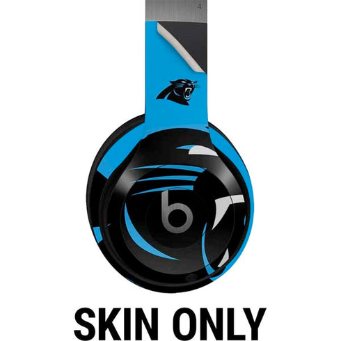 NFL Carolina Panthers Large Logo Beats Solo 4 Wireless Headphones Skin