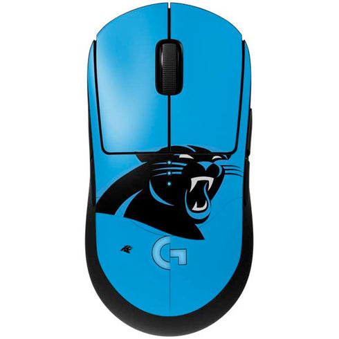 NFL Carolina Panthers Large Logo G Pro Wireless Gaming Mouse Skin