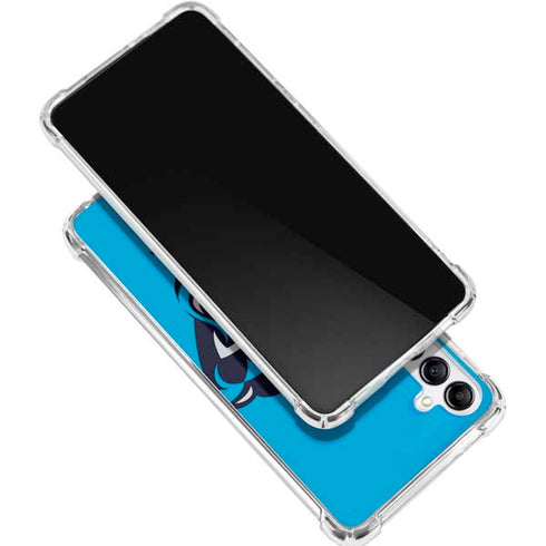 NFL Carolina Panthers Large Logo Galaxy A16 5G Clear Case