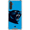 NFL Carolina Panthers Large Logo Galaxy A17 Clear Case