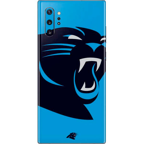 NFL Carolina Panthers Large Logo Galaxy Note 10 Plus Skin